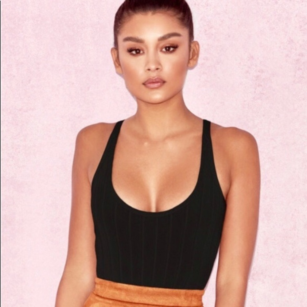 House Of CB bodysuit — XS Black